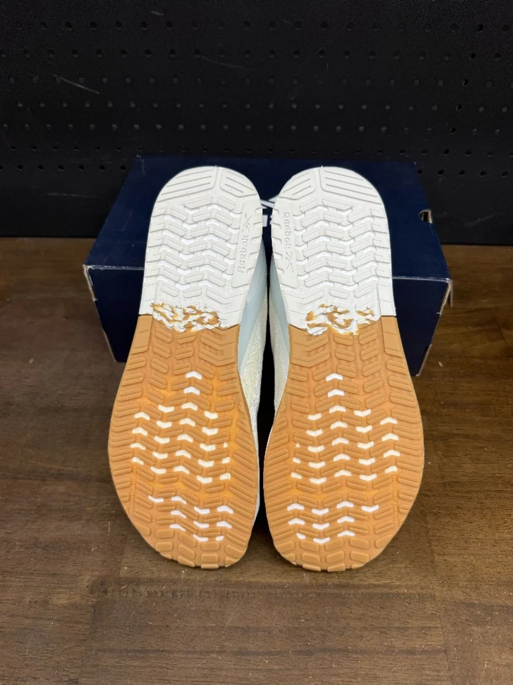 New W/ Box! Women's Reebok Nano X1 'White Gum' Training Sneakers Size 10.5